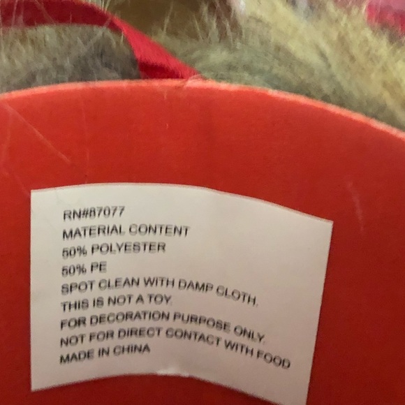 NWT 3 decorative Christmas plaid hangable fillable booties - Picture 14 of 14